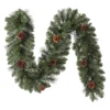 6' Pinecone Hardneedle Garland