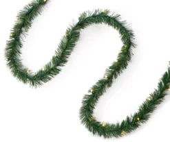 25' LED Pre-Lit Garland