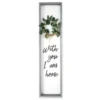 "I Am Home" Framed Plaque With Wreath -Northlight Sales Store 810457799