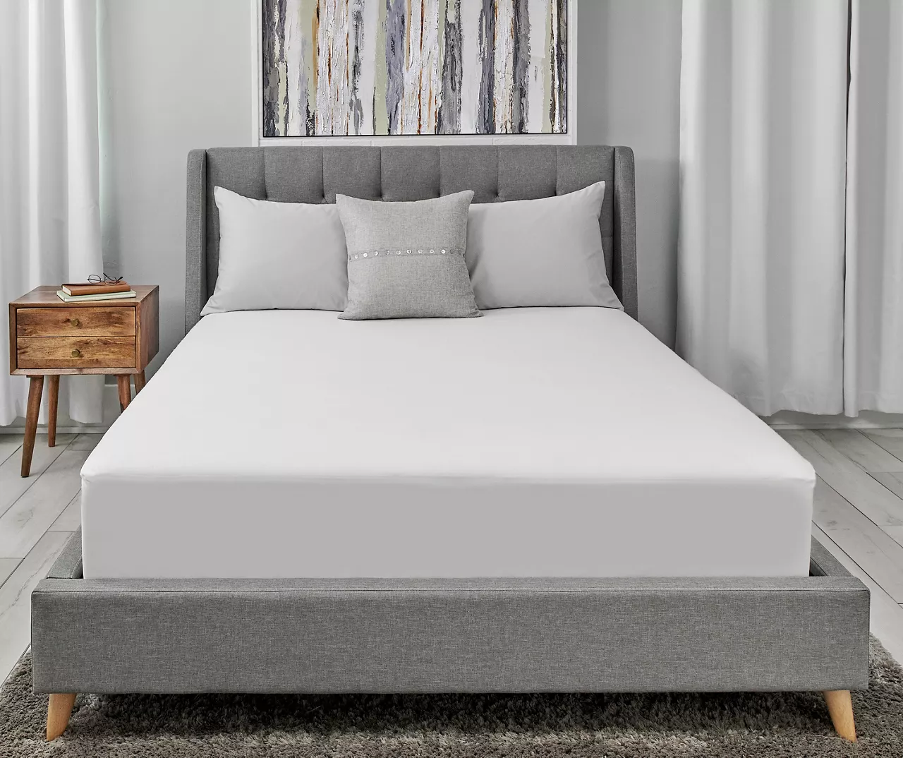 Ultra Soft Full Waterproof Fitted Mattress Protector 4 Ultra Soft Full Waterproof Fitted Mattress Protector - Image 2