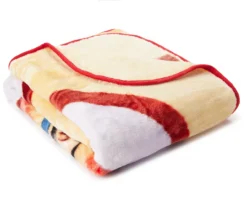 Orange & Red Our Lady Of Guadalupe Raschel Throw, (50" X 60") -Northlight Sales Store 810469256 1