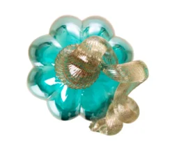 5" Turquoise Crackle Glass Pumpkin -Northlight Sales Store 810491567 A0 5