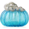 5" Blue Speckled Glass Pumpkin -Northlight Sales Store 810491578 A0 1
