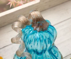 Blue Speckled Glass Gourd -Northlight Sales Store 810491580 A0 4