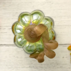 5" Green Crackle Glass Pumpkin -Northlight Sales Store 810491594 A0 5