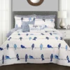 Rowley Birds Navy Full/Queen Reversible 7-Piece Quilt Set -Northlight Sales Store 810493267 1 1