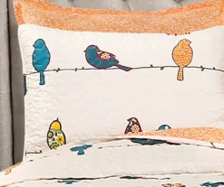 Rowley Birds Reversible 7-Piece Quilt Set -Northlight Sales Store 810493268 5