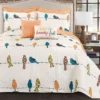 Rowley Birds Reversible 7-Piece Quilt Set -Northlight Sales Store 810493269 1