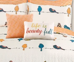 Rowley Birds Reversible 7-Piece Quilt Set -Northlight Sales Store 810493269 3