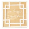 "So Happy Together" Geo Framed Plaque -Northlight Sales Store 810497400