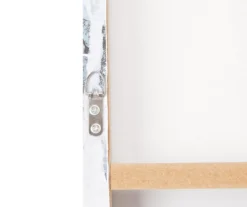 Blue Abstract Stretched Canvas 9 Blue Abstract Stretched Canvas -Northlight Sales Store 810498390 3