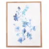 Blue Flowers Framed Canvas 1 Blue Flowers Framed Canvas -Northlight Sales Store 810498697