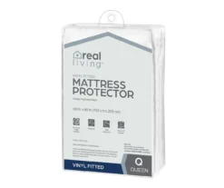 Real Living Vinyl Fitted Mattress Protector -Northlight Sales Store 810500549 A0 1