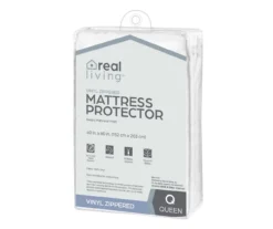 Real Living Vinyl Zippered Mattress Protector