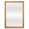 Medium Two-Tone Wood Mirror, (26" X 32") 2 Medium Two-Tone Wood Mirror, (26" X 32") -Northlight Sales Store 810501158
