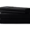 Black 4-Piece Microfiber Full Sheet Set -Northlight Sales Store 810504749 1