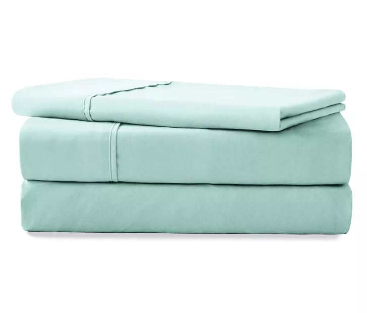 Real Living Mint Microfiber Sheet Set 3 Real Living Mint Microfiber Sheet Set