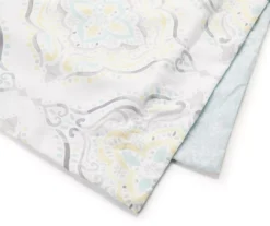 Real Living Yellow & Aqua Medallion Comforter Set 35 Real Living Yellow & Aqua Medallion Comforter Set -Northlight Sales Store 810505377 2