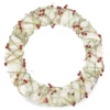 18" Burlap & Berry Light-Up Wreath -Northlight Sales Store 810509094