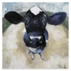 Cow Tale Light Wrapped Canvas -Northlight Sales Store 810509335