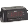 Sharp Dual Alarm Clock With QI Wireless Charging