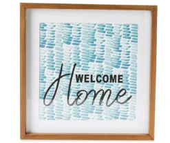 "Welcome Home" Framed Art
