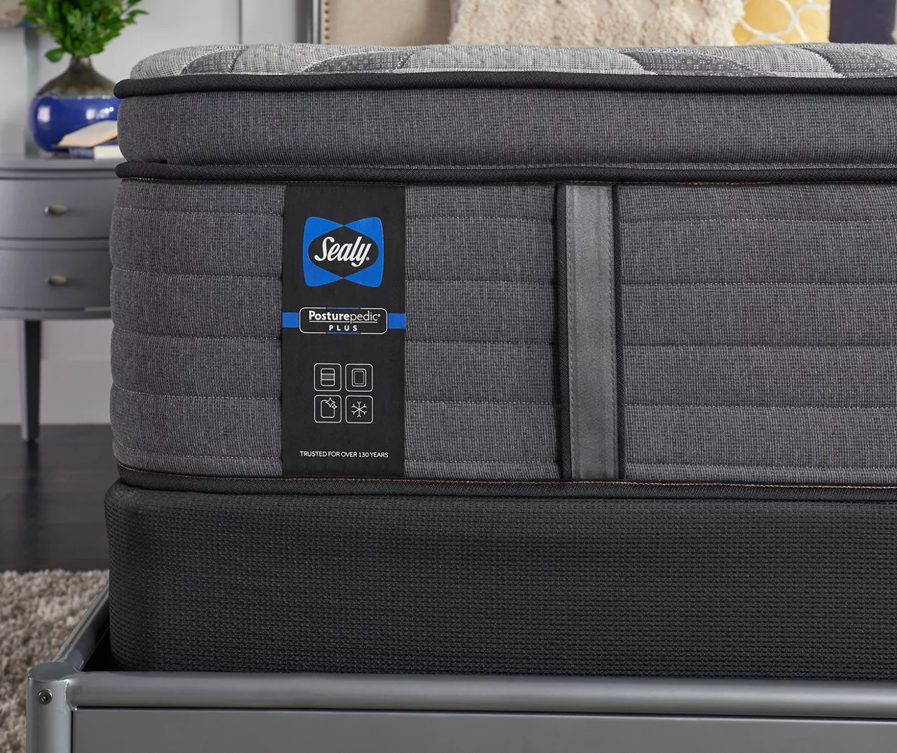 Sealy Posturepedic Plus Satisfied II Euro Pillow Top Soft Mattress 11 Sealy Posturepedic Plus Satisfied II Euro Pillow Top Soft Mattress - Image 9