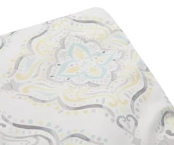 Real Living Yellow & Aqua Medallion Comforter Set 27 Real Living Yellow & Aqua Medallion Comforter Set -Northlight Sales Store 810515866 1