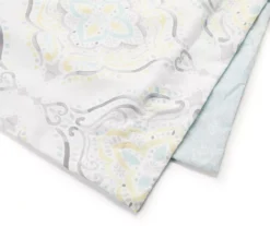 Real Living Yellow & Aqua Medallion Comforter Set 28 Real Living Yellow & Aqua Medallion Comforter Set -Northlight Sales Store 810515866 2