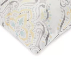 Real Living Yellow & Aqua Medallion Comforter Set 32 Real Living Yellow & Aqua Medallion Comforter Set -Northlight Sales Store 810515866 6
