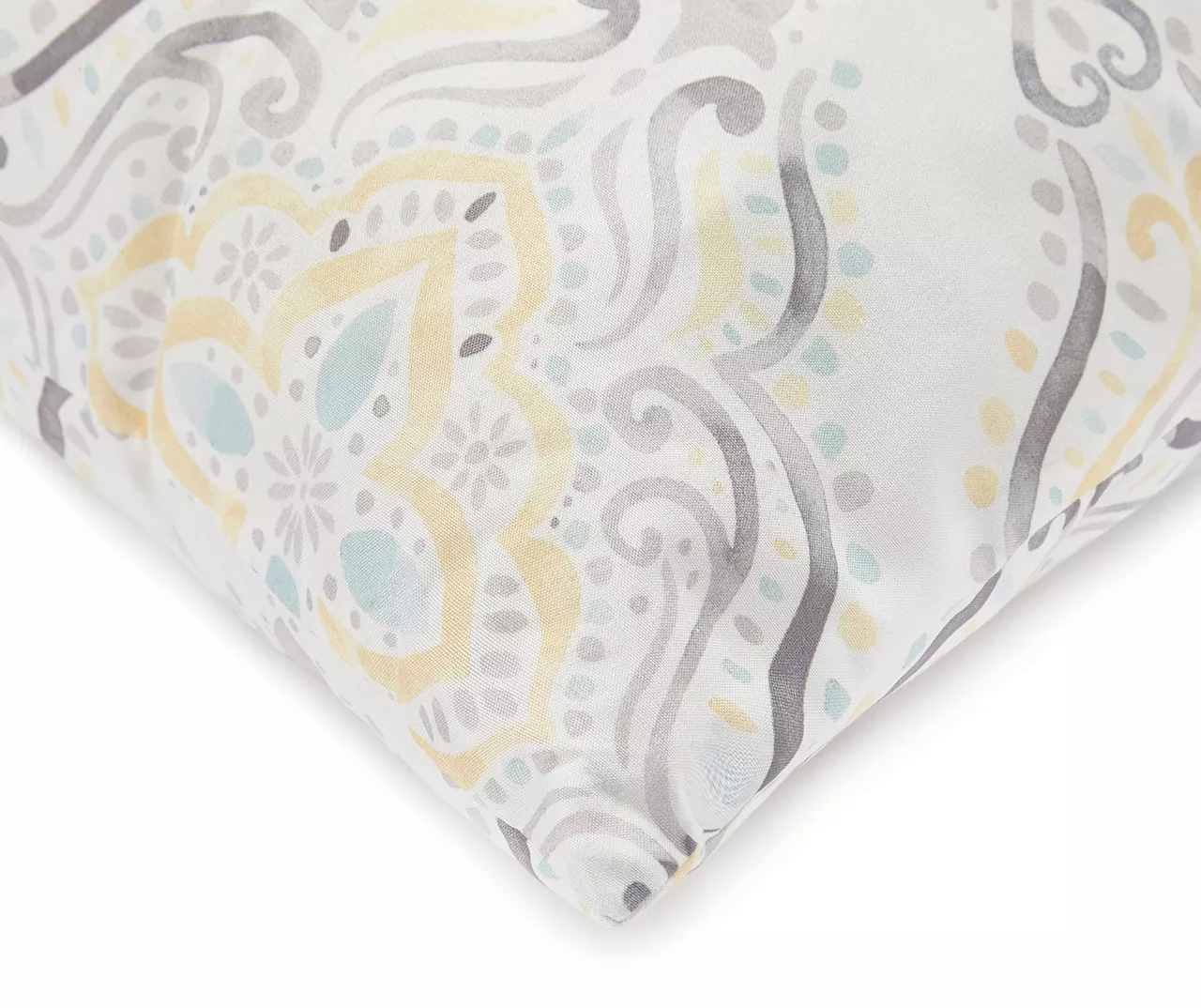 Real Living Yellow & Aqua Medallion Comforter Set 13 Real Living Yellow & Aqua Medallion Comforter Set - Image 11