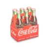 Coca-Cola Glass Bottle In Carrier Lacquer Plaque 2 Coca-Cola Glass Bottle In Carrier Lacquer Plaque -Northlight Sales Store 810523047