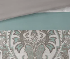 Stacie Seafoam Queen 8-Piece Comforter Set 16 Stacie Seafoam Queen 8-Piece Comforter Set -Northlight Sales Store 810523118 810523120 3