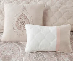 Stacie Blush Queen 8-Piece Comforter Set 24 Stacie Blush Queen 8-Piece Comforter Set -Northlight Sales Store 810523119 810523121 8
