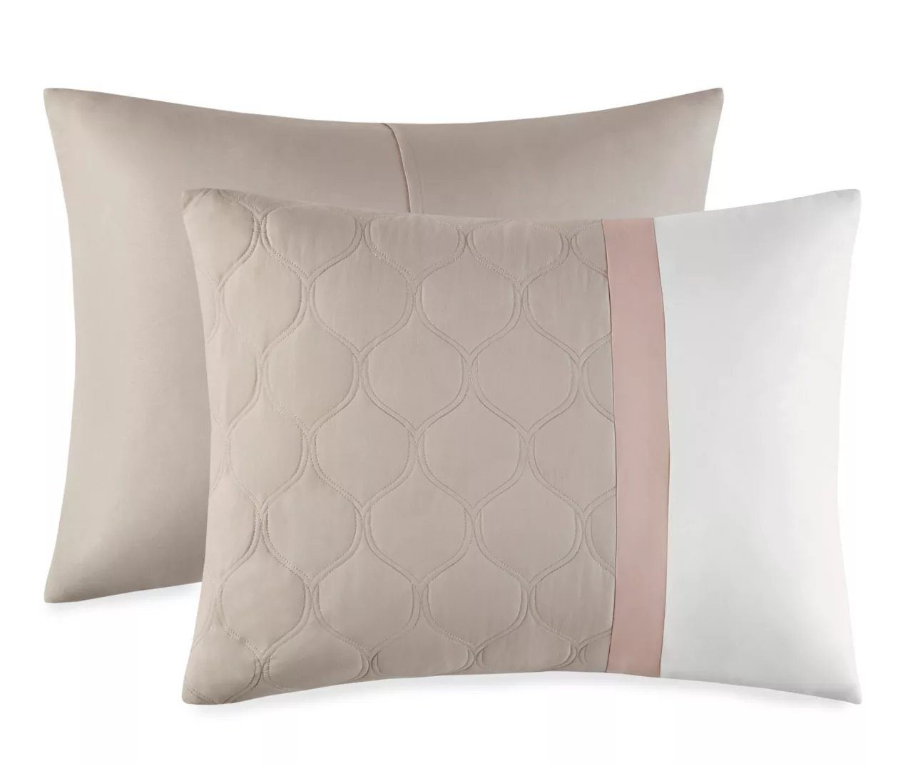 Stacie Blush Queen 8-Piece Comforter Set 12 Stacie Blush Queen 8-Piece Comforter Set - Image 10