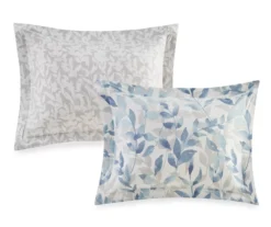 Leisha Blue Reversible Comforter Set -Northlight Sales Store 810523128 810523131 810523129 810523130 17