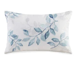 Leisha Blue Queen 8-Piece Reversible Comforter Set -Northlight Sales Store 810523128 810523131 810523129 810523130 18 1