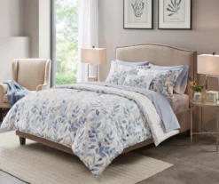 Leisha Blue Reversible Comforter Set -Northlight Sales Store 810523128 810523131 810523129 810523130 2
