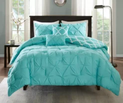 Hayden Aqua King/California King Reversible 5-Piece Comforter Set 13 Hayden Aqua King/California King Reversible 5-Piece Comforter Set -Northlight Sales Store 810523132 810523134 3