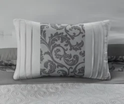 Casey Gray Embroidered King 8-Piece Comforter Set -Northlight Sales Store 810523138 810523139 10