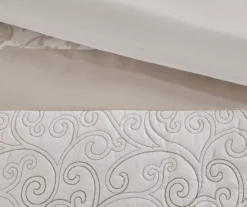 Casey Neutral Embroidered King 8-Piece Comforter Set -Northlight Sales Store 810523145 810523146 3