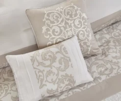 Casey Neutral Embroidered King 8-Piece Comforter Set -Northlight Sales Store 810523145 810523146 7