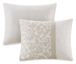 Casey Neutral Embroidered King 8-Piece Comforter Set -Northlight Sales Store 810523145 810523146 8