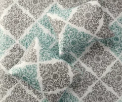 Arbor Aqua Reversible Coverlet Set -Northlight Sales Store 810523161 810523162 5