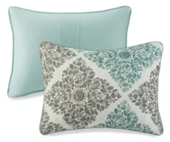 Arbor Aqua Reversible Coverlet Set -Northlight Sales Store 810523161 810523162 8