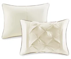 Piedmont Ivory Tufted Queen 7-Piece Comforter Set -Northlight Sales Store 810523166 810523170 810523231 9