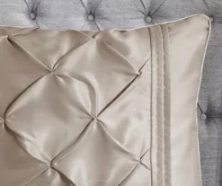 Piedmont Taupe Tufted Queen 7-Piece Comforter Set -Northlight Sales Store 810523167 810523171 810523232 4