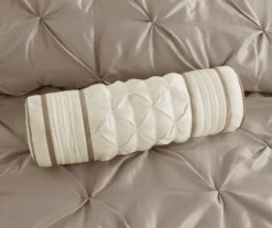 Piedmont Taupe Tufted King 7-Piece Comforter Set -Northlight Sales Store 810523167 810523171 810523232 8 1