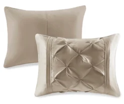Piedmont Taupe Tufted King 7-Piece Comforter Set -Northlight Sales Store 810523167 810523171 810523232 9 1