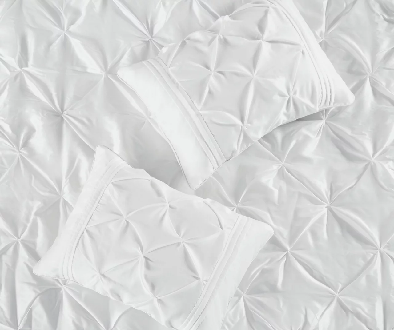 Piedmont White Tufted Queen 7-Piece Comforter Set 9 Piedmont White Tufted Queen 7-Piece Comforter Set - Image 7